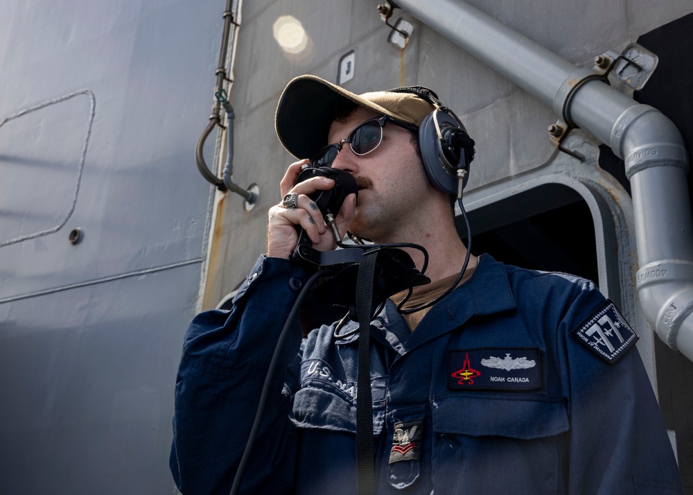 Daily Operations Aboard USS George H.W. Bush (CVN 77)