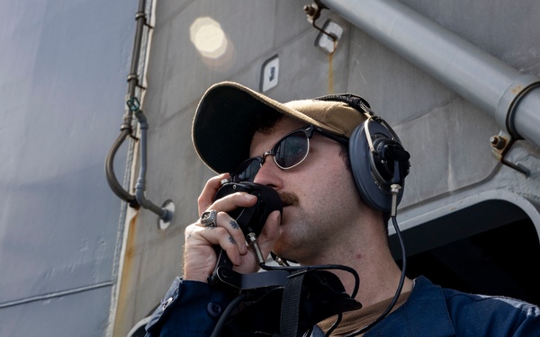 Daily Operations Aboard USS George H.W. Bush (CVN 77)