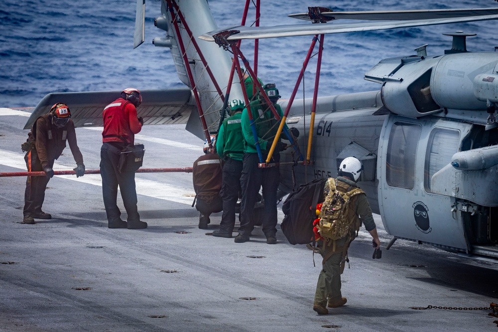 Daily Operations Aboard USS George H.W. Bush (CVN 77)
