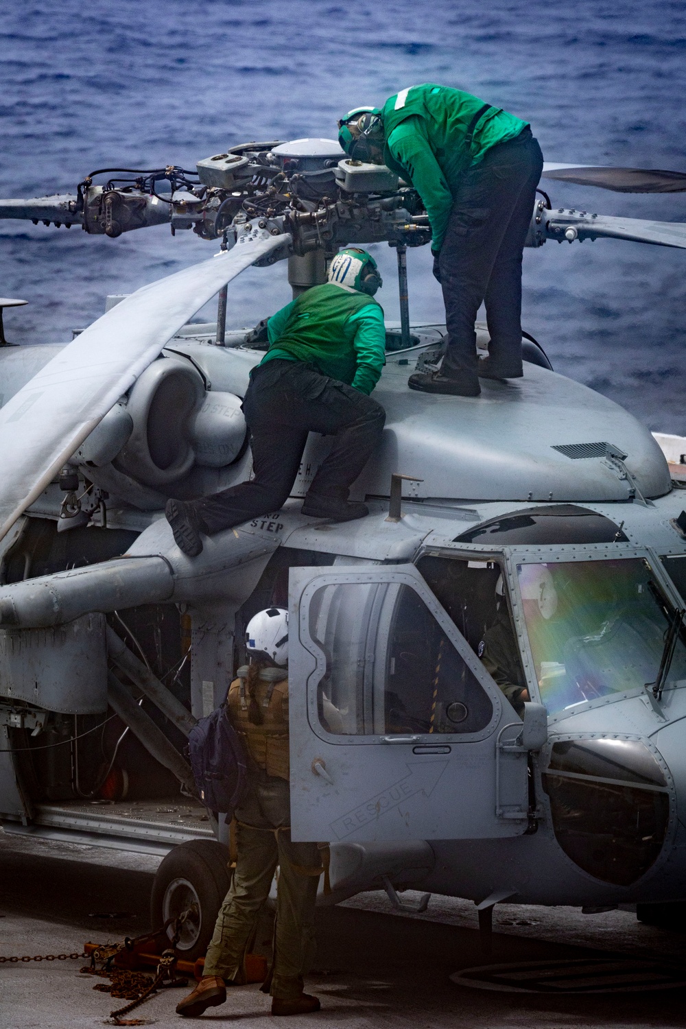Daily Operations Aboard USS George H.W. Bush (CVN 77)