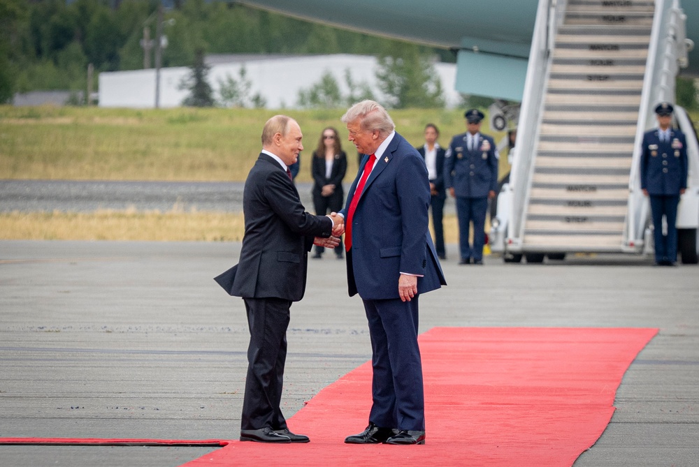Trump, Putin Alaska Arrival