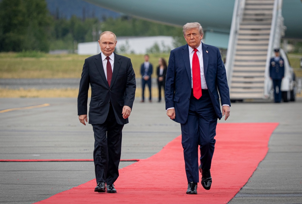 Trump, Putin Alaska Arrival