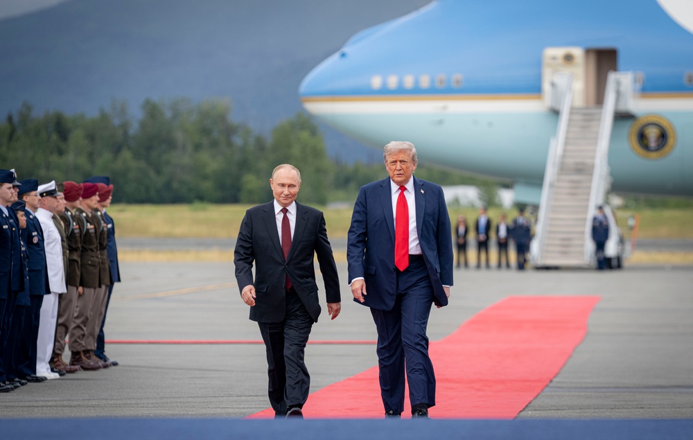 Trump, Putin Alaska Arrival