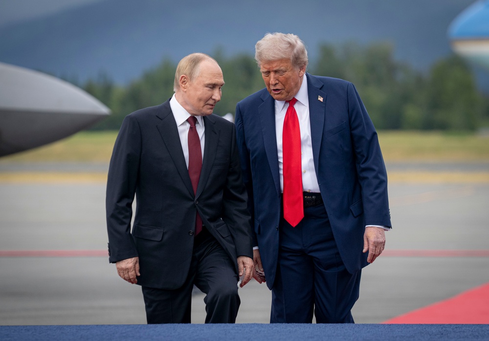 Trump, Putin Alaska Arrival