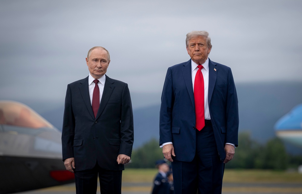 Trump, Putin Alaska Arrival