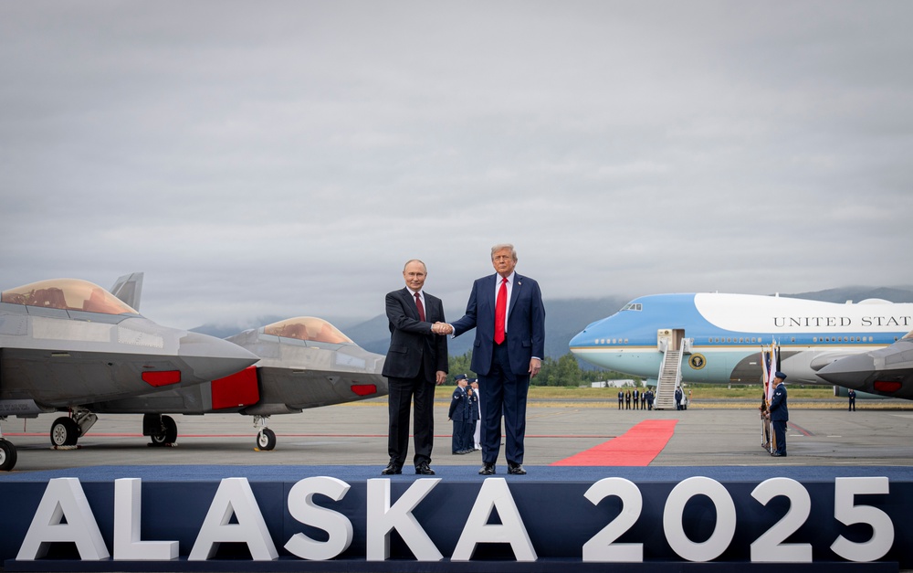 Trump, Putin Alaska Arrival