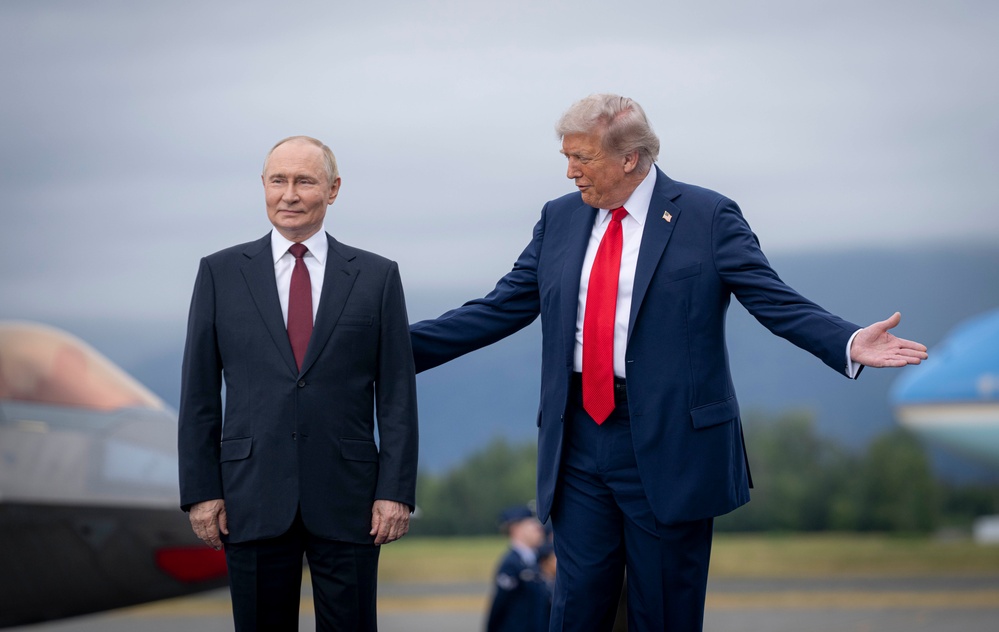 Trump, Putin Alaska Arrival