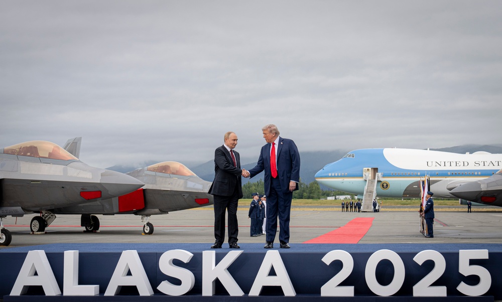 Trump, Putin Alaska Arrival