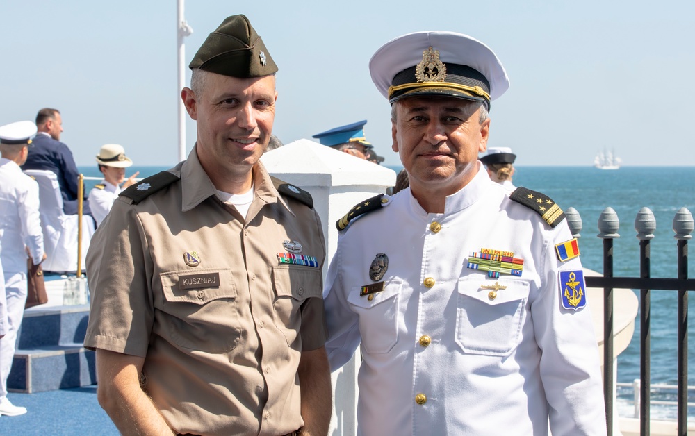 U.S. Army Garrison Black Sea Commander Attends Romanian Navy Day