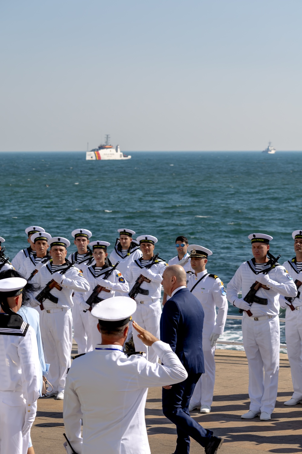 U.S. Army Garrison Black Sea Commander Attends Romanian Navy Day