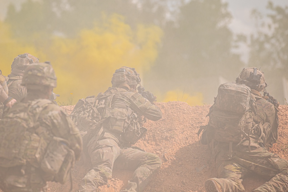 Climb to Readiness: 2-14 Conducts Live Fire Exercise at JRTC