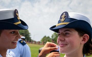 U.S. Coast Guard Academy Class of 2029 Shoulder Board Ceremony