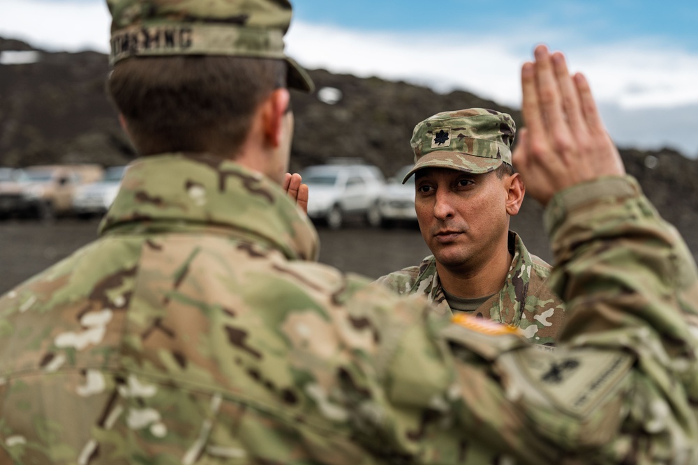 SV25 Lt. Col. Blas Martinez Frocking Ceremony