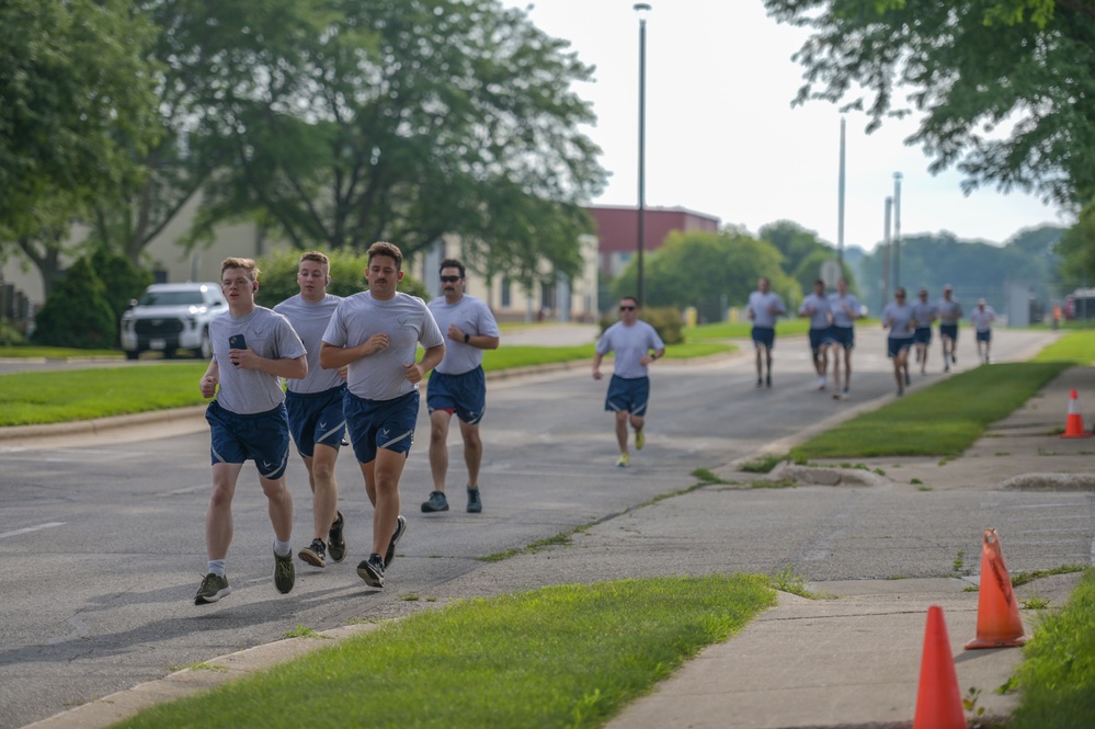 Wisconsin Air National Guard's 115th Fighter Wing Fitness Test
