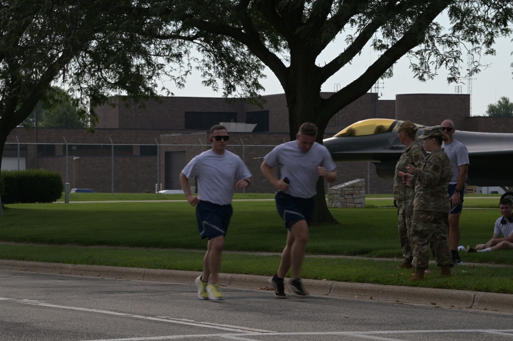 Wisconsin Air National Guard's 115th Fighter Wing Fitness Test