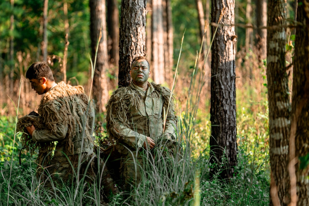 National Guard Sniper School Training