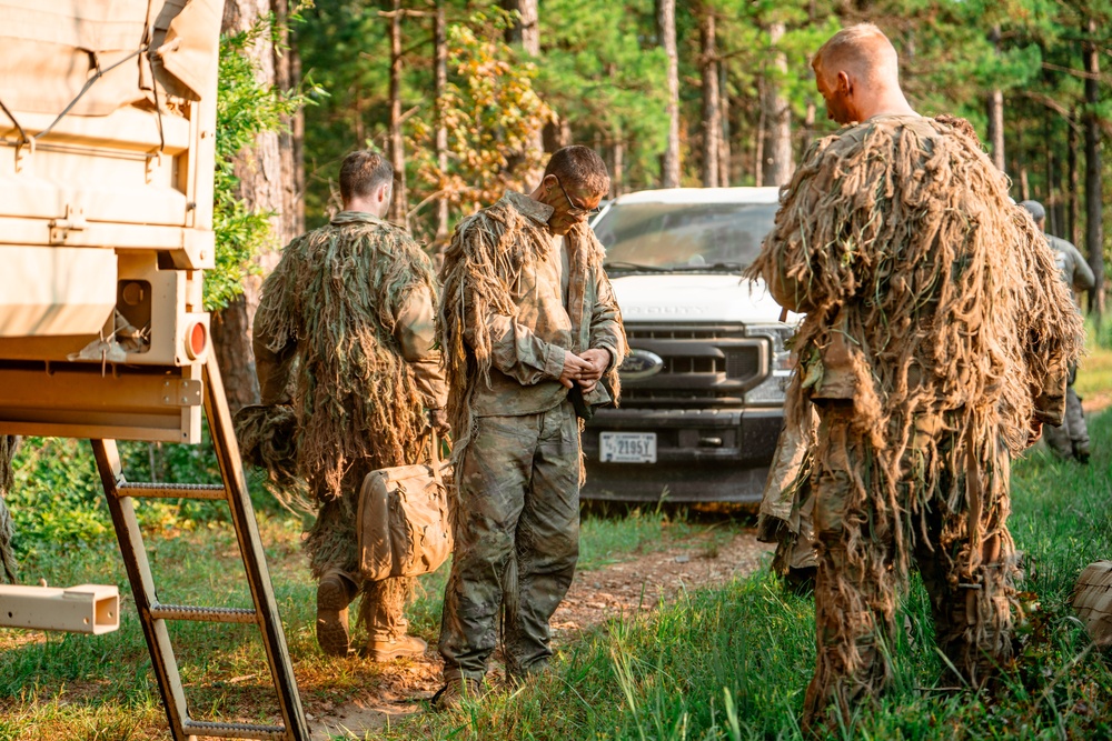 National Guard Sniper School Training