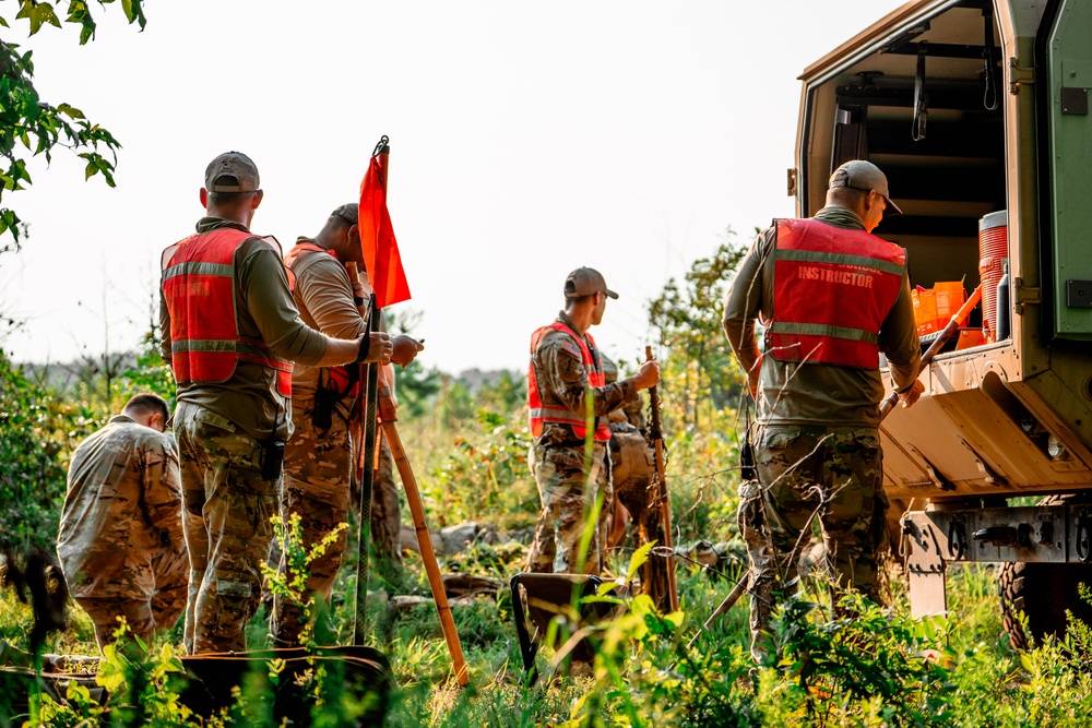 National Guard Sniper School Training
