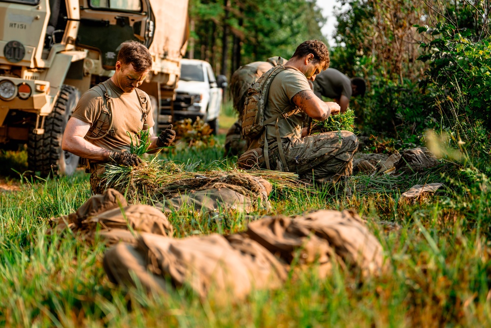 National Guard Sniper School Training