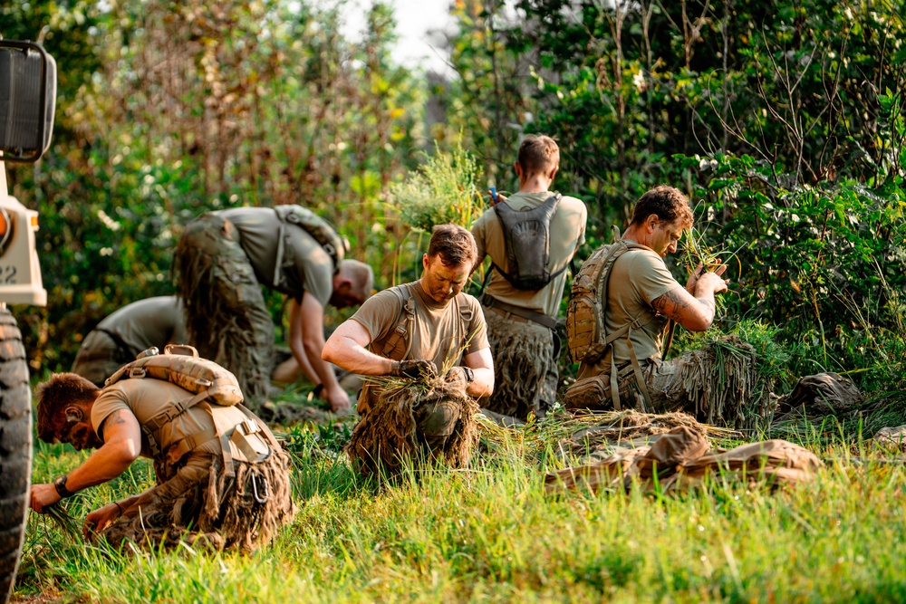 National Guard Sniper School Training