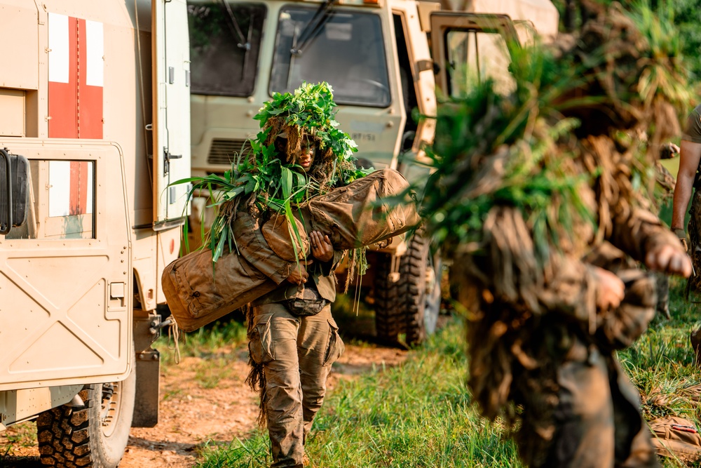 National Guard Sniper School Training