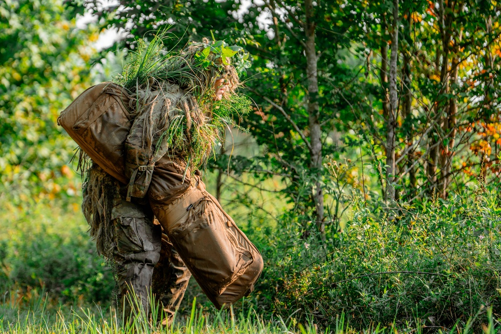 National Guard Sniper School Training
