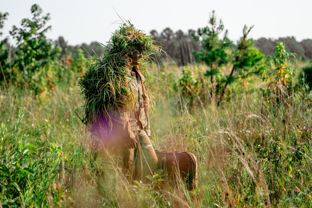 National Guard Sniper School Training