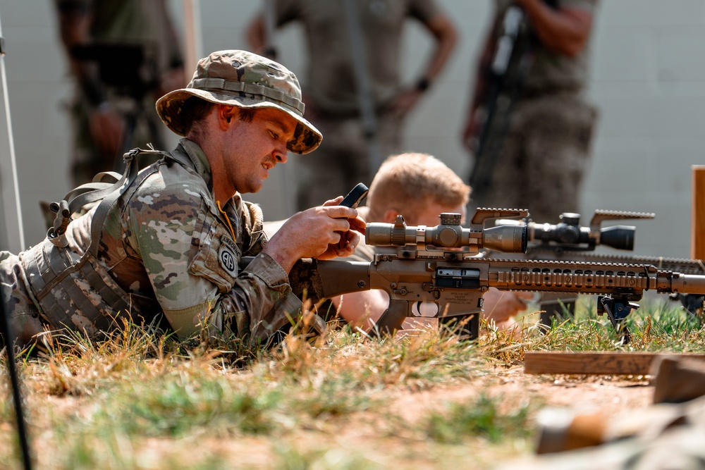 National Guard Sniper School Training