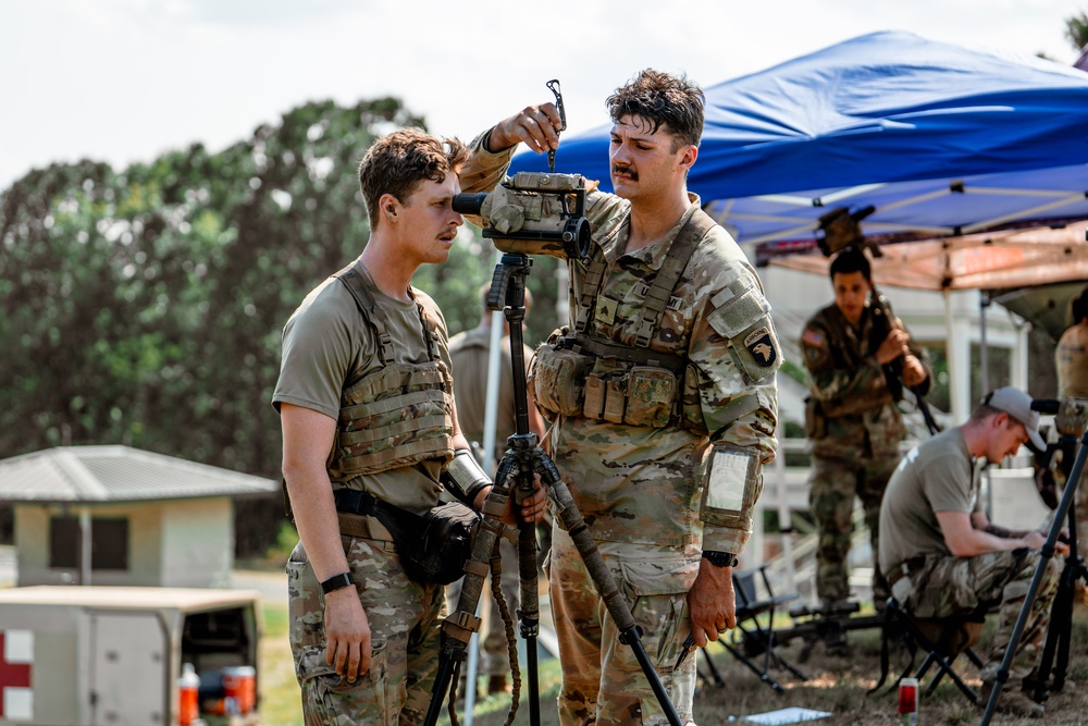National Guard Sniper School Training