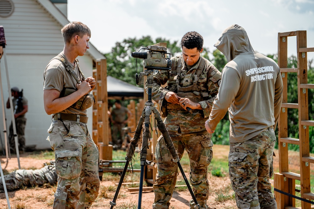 National Guard Sniper School Training