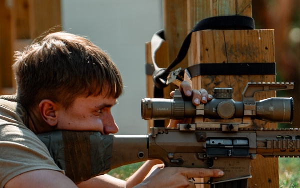 National Guard Sniper School Training