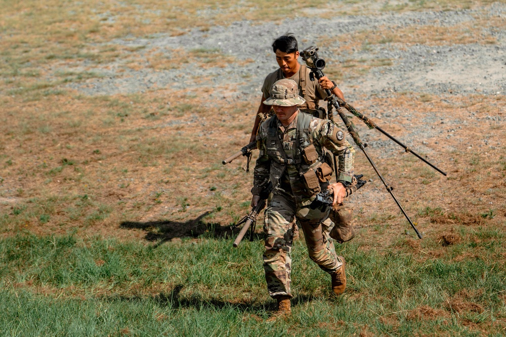 National Guard Sniper School Training