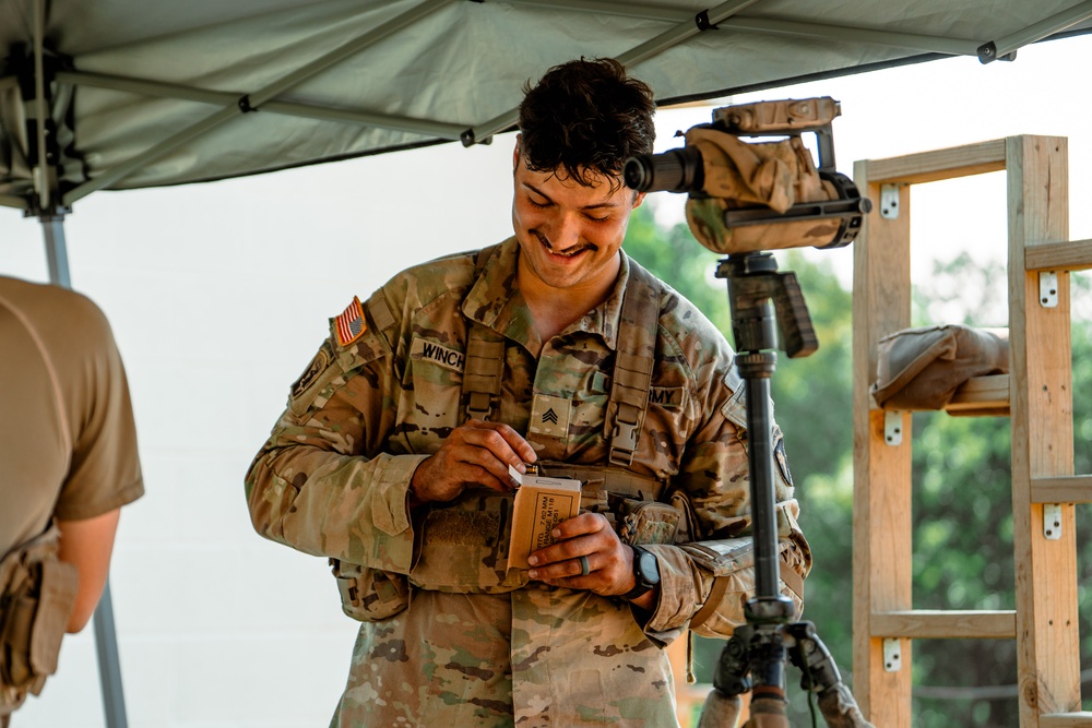 National Guard Sniper School Training