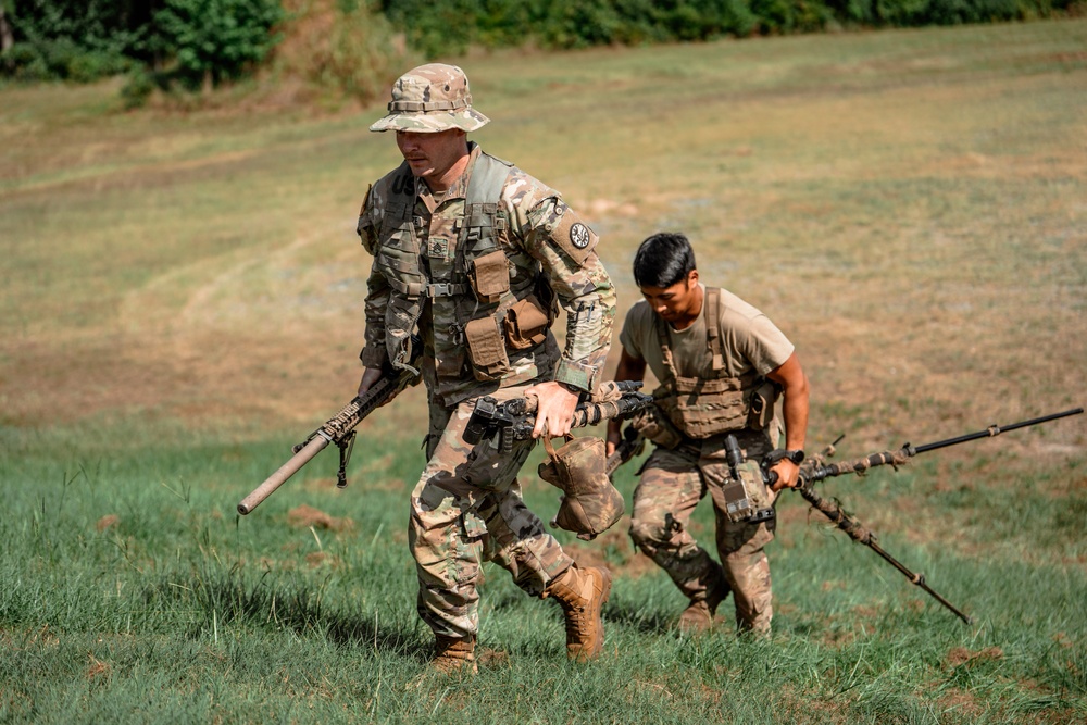 National Guard Sniper School Training
