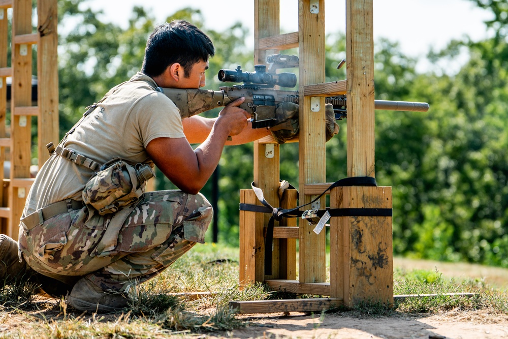 National Guard Sniper School Training