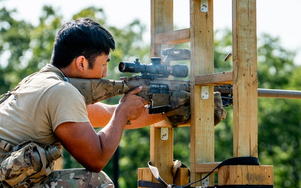 National Guard Sniper School Training