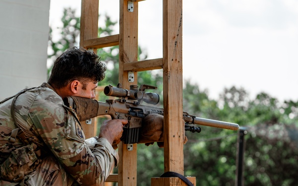 National Guard Sniper School Training