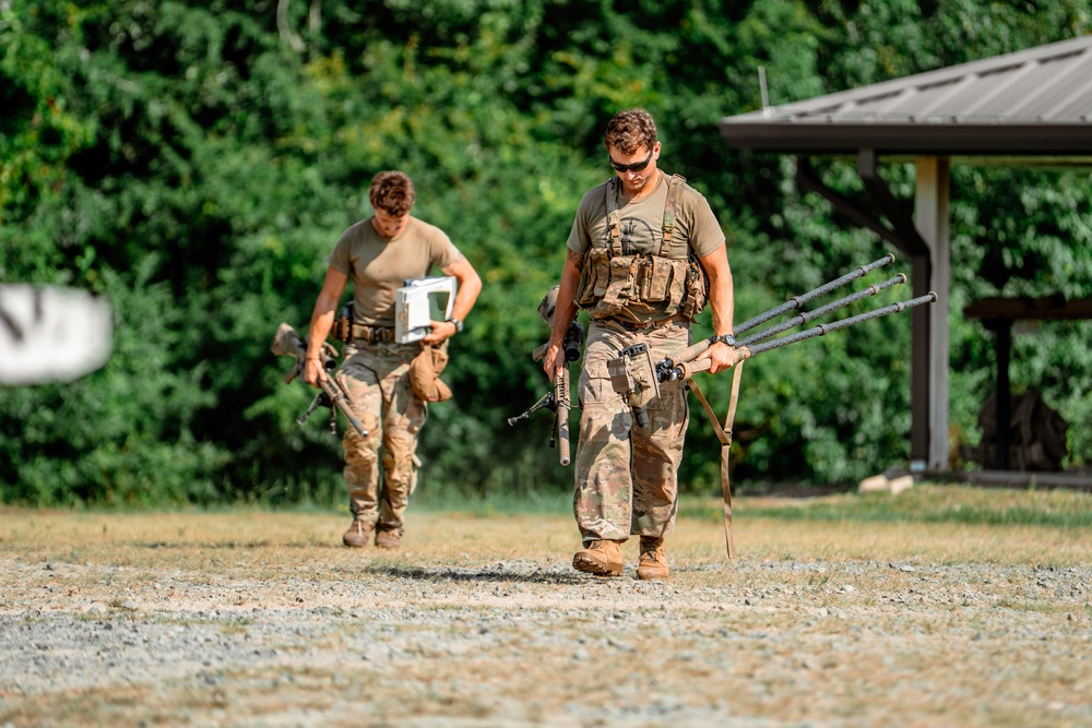National Guard Sniper School Training