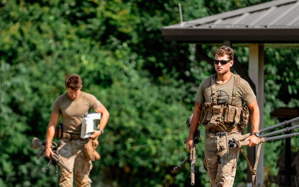 National Guard Sniper School Training