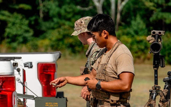 National Guard Sniper School Training