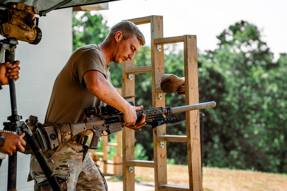 National Guard Sniper School Training