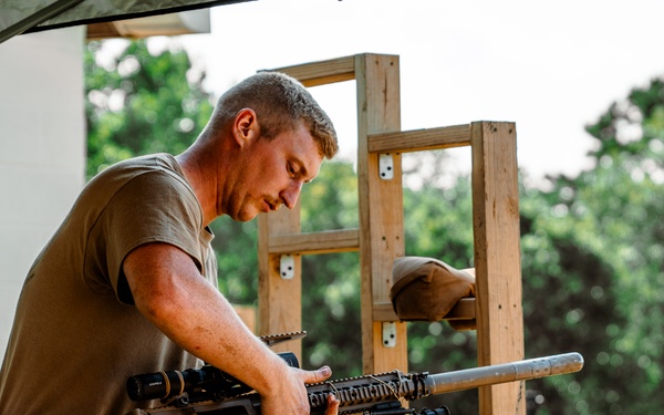 National Guard Sniper School Training