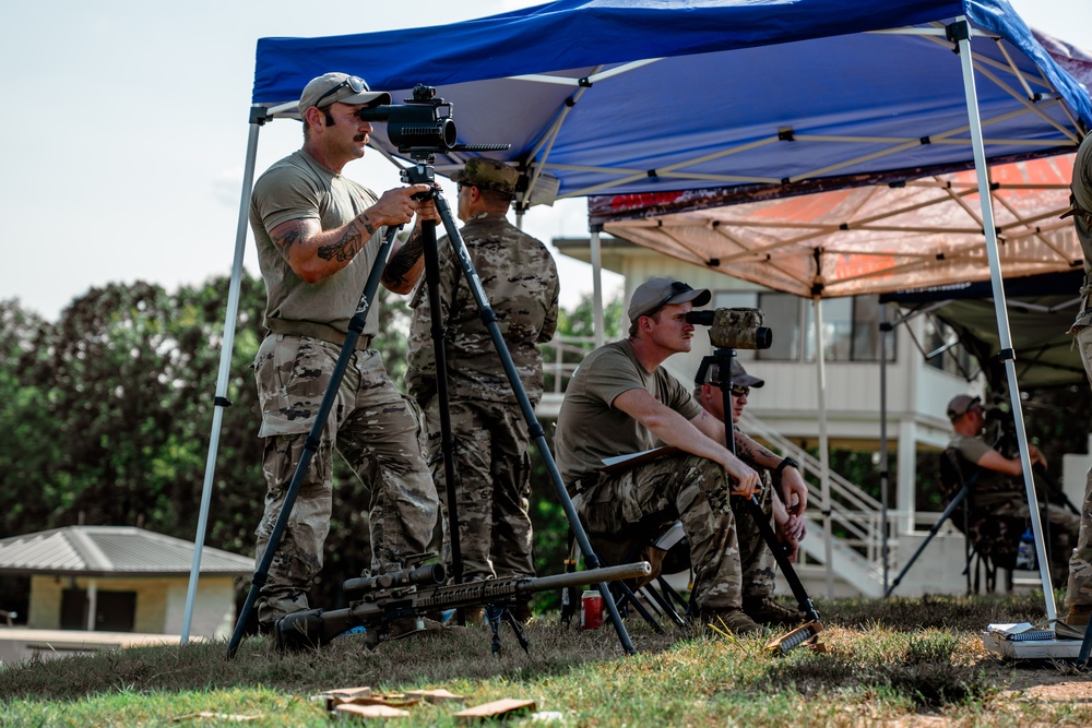 National Guard Sniper School Training