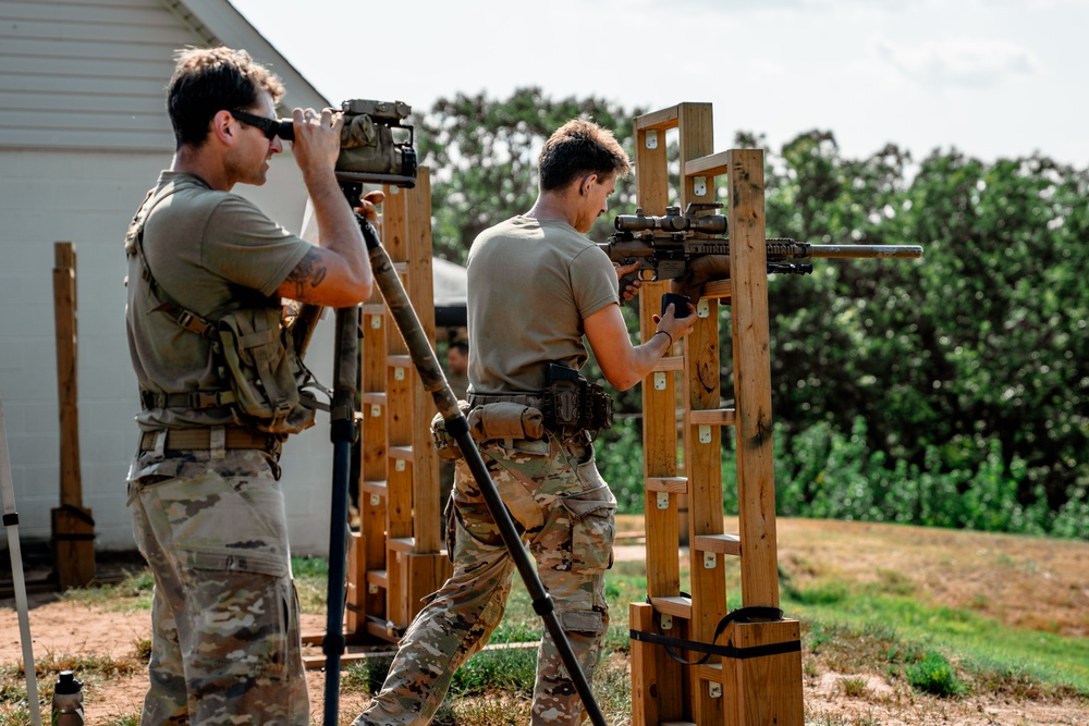National Guard Sniper School Training