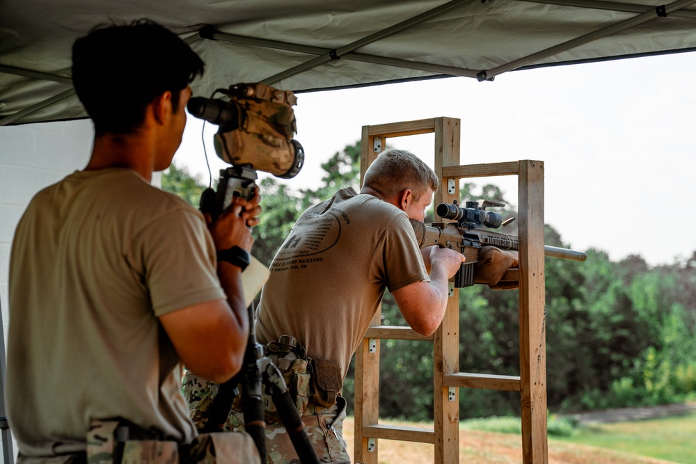 National Guard Sniper School Training