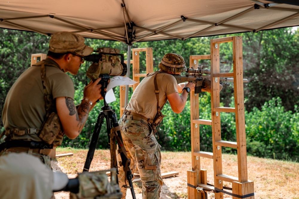 National Guard Sniper School Training