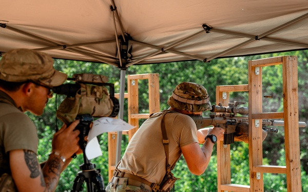 National Guard Sniper School Training
