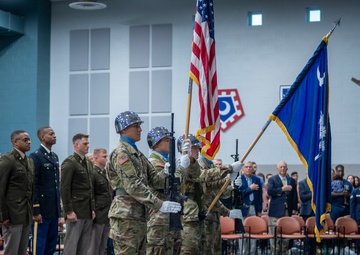 Palmetto Military Academy Class 76 commissioning ceremony