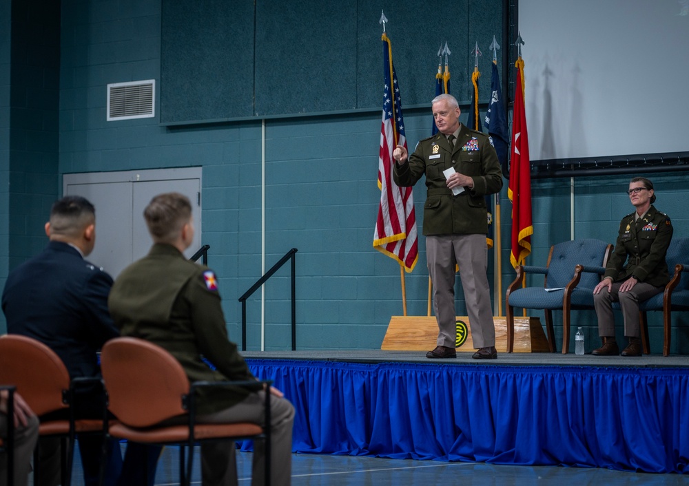Palmetto Military Academy Class 76 commissioning ceremony