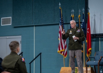 Palmetto Military Academy Class 76 commissioning ceremony
